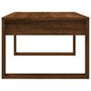 vidaXL Coffee Table Brown Oak Engineered Wood 40.2 x 19.7 x 13.8 in