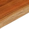 vidaXL Table Top Brown Solid acacia wood 27.6 x 15.7 in Durable