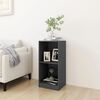 vidaXL Side Cabinet Grey Solid Pine wood Medium Side Cabinet