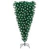 vidaXL Christmas Tree Green PVC 6ft Height-Adjustable Christmas Tree