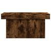vidaXL Coffee Table Smoked Oak Engineered Wood Medium Coffee Table