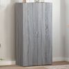 vidaXL File Cabinet Gray Sonoma 23.6"x12.6"x45.3" Engineered Wood