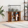 vidaXL Aquarium Stand Old wood Engineered wood 39.4 in x 15.7 in x 23.6 in
