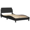 vidaXL Bed Black