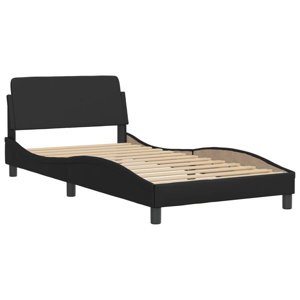 vidaXL Bed Black