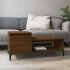 vidaXL Coffee Table Brown Oak Engineered Wood