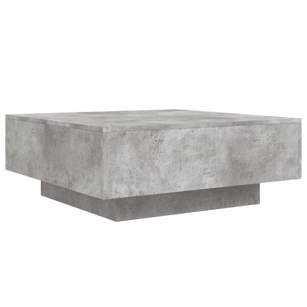 vidaXL Coffee Table Concrete Grey Engineered wood