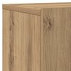 vidaXL TV Cabinet Set of 2 Artisan Oak Engineered Wood Medium