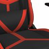 vidaXL Gaming Chair Black and Red