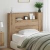 vidaXL Headboard Artisan Oak 47.24 x 5.91 x 40.75 in Engineered Wood
