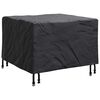 vidaXL Outdoor Furniture Cover Black 82 x 82 x 50 cm 210D fabric