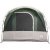 vidaXL Camping Tent Tunnel 3-Person Green Waterproof