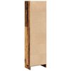 vidaXL Bookcase Old Wood Engineered Wood Tall Bookcase Rectangular