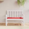 vidaXL Garden Bench Cushion Red Oxford Fabric Standard Waterproof