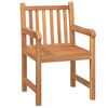 vidaXL Garden Dining Set Teak Fine sanded teak hardwood Medium Durable