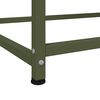 vidaXL Highboard Olive Green Steel Medium Highboard Rectangular
