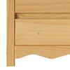 vidaXL Bedside Cabinet Drammen Oak 45 x 35 x 56 cm Solid pine wood