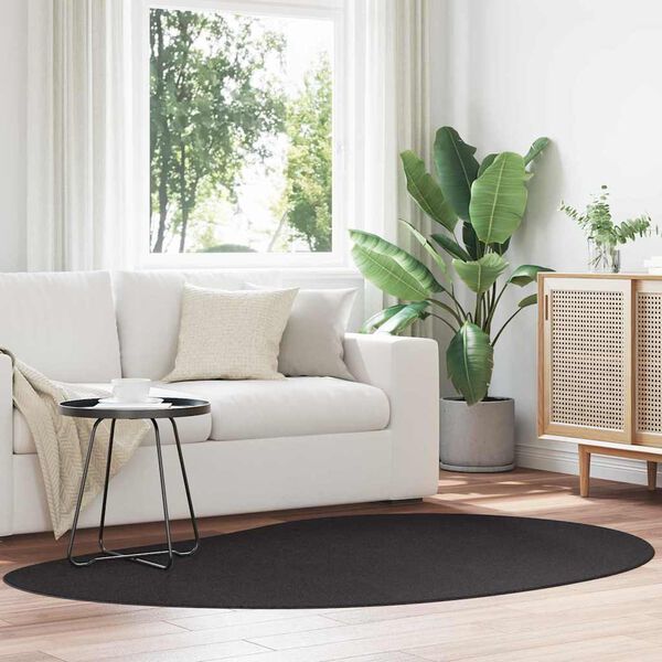 vidaXL Carpet Folding Black 55.12 x 78.74 in Polyester