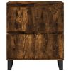vidaXL Sideboard Smoked oak Engineered wood Small Sideboard