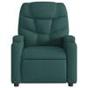 vidaXL Massage Recliner Chair Dark Green