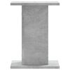 vidaXL Plant Stand Concrete gray Engineered wood Small Decorative Inlays