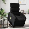 vidaXL Stand Up Massage Recliner Chair Black Faux leather, metal, plywood