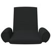 vidaXL Floor Chair Black Fabric (100% polyester), metal, foam Compact