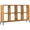 vidaXL Sideboard Natural wood grain Solid mango wood 63.0x9.8x37.4 in