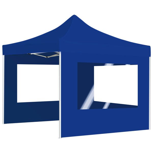 vidaXL Party Tent Blue Aluminum alloy, Oxford fabric with PVC coating