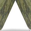 vidaXL Camping Tarp Camouflage 144.1x120.5" Waterproof