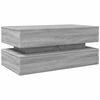 vidaXL Coffee Table Grey Sonoma Engineered wood 35.4 x 19.7 x 15.7 in