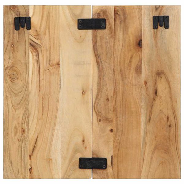 vidaXL Bedside Cabinet Natural Acacia Wood Solid Acacia wood Small