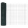 vidaXL Fence Post Green 32.81 x 1.31 ft (0.98 x 0.98 in mesh)