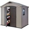 Keter Garden Storage Shed Beige Polypropylene with steel reinforcement