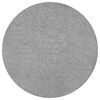 vidaXL Artificial Grass Grey 100% Polypropylene 51.2 in diameter