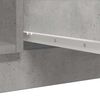 vidaXL Sideboard Concrete grey Engineered wood Medium Sideboard