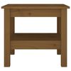 vidaXL Coffee Table Honey Brown Solid Pine Wood Compact Coffee Table