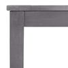 vidaXL Garden Table Grey wash Solid Acacia Wood Medium Durable