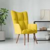 vidaXL Relaxing Chair Mustard Yellow