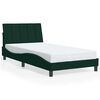 vidaXL Bed Frame Dark green