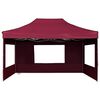 vidaXL Party Tent Wine Red