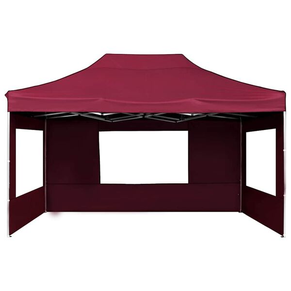 vidaXL Party Tent Wine Red