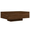 vidaXL Coffee Table Brown oak Engineered wood 33.5 x 21.7 x 12.2 in