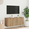vidaXL TV Cabinet Artisan Oak Engineered wood Standard TV Cabinet