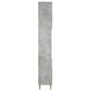 vidaXL Bathroom Cabinet Concrete grey Engineered wood Tall
