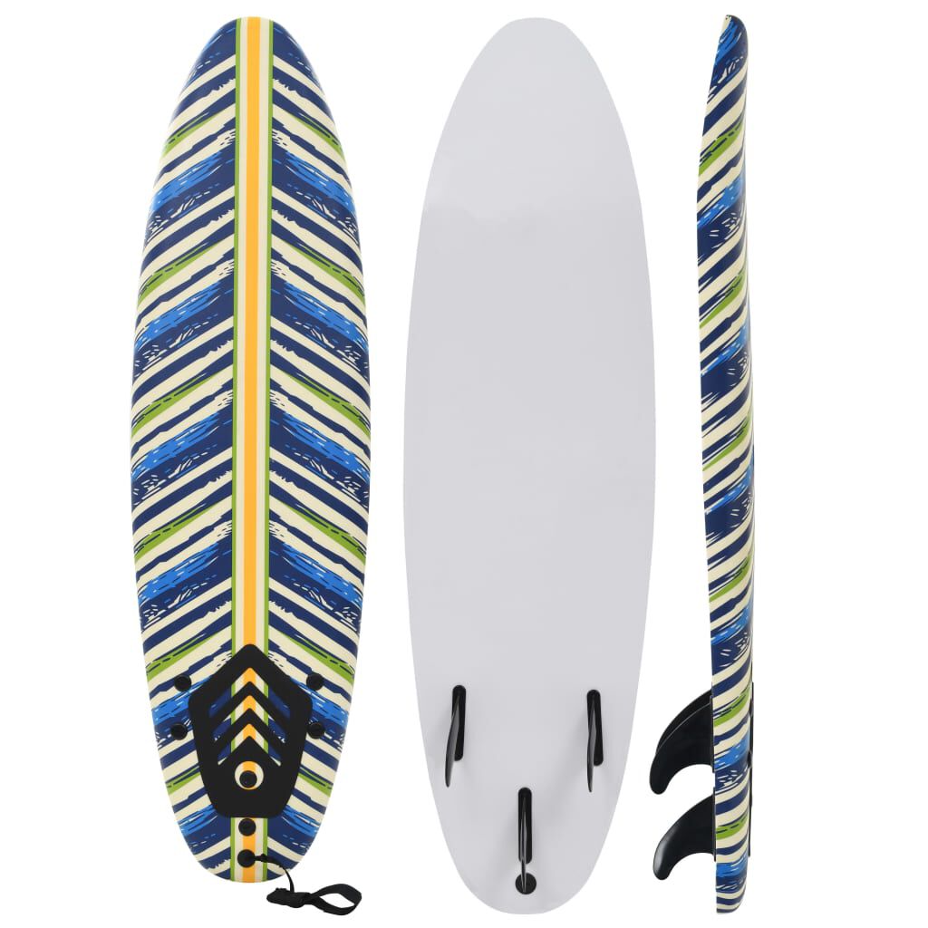 vidaXL Surfboard Blau 170 cm Surfbrett Wellenreiter Stand Up Paddle SUP Board 