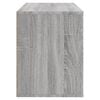 vidaXL Shoe Cabinet Gray Sonoma Engineered wood Medium Shoe Cabinet