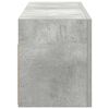 vidaXL Bathroom Wall Cabinet Concrete grey Engineered wood Medium