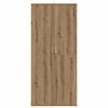 vidaXL Shoe Cabinet Artisan Oak Engineered Wood 70.1 in tall
