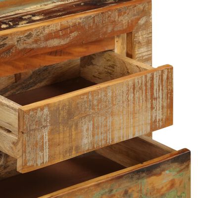 vidaXL Sideboard 47.2"x11.8"x29.5" Solid Reclaimed Wood